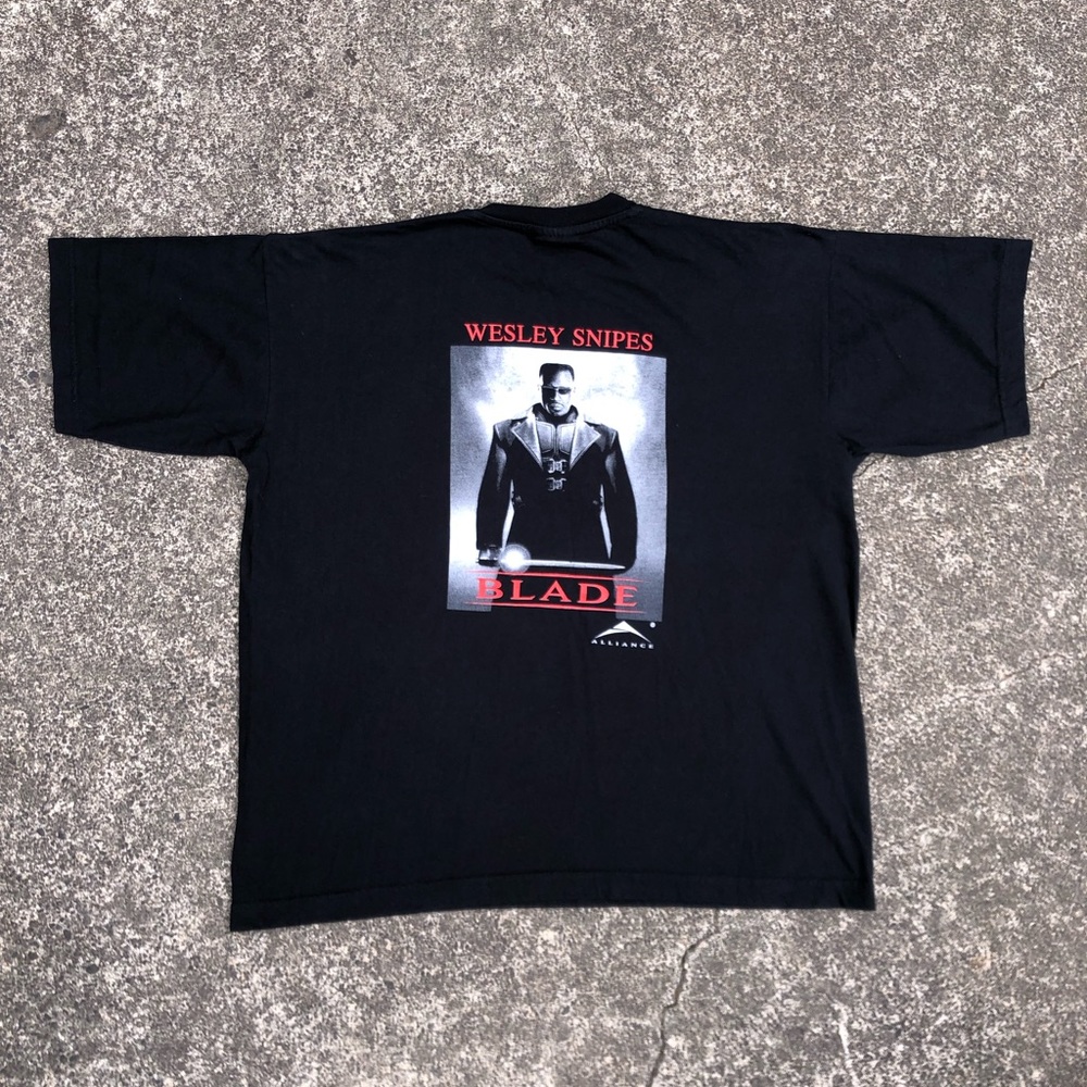 1998 Halloween Blade T Shirt Promo Vintage - Picture 2 of 3